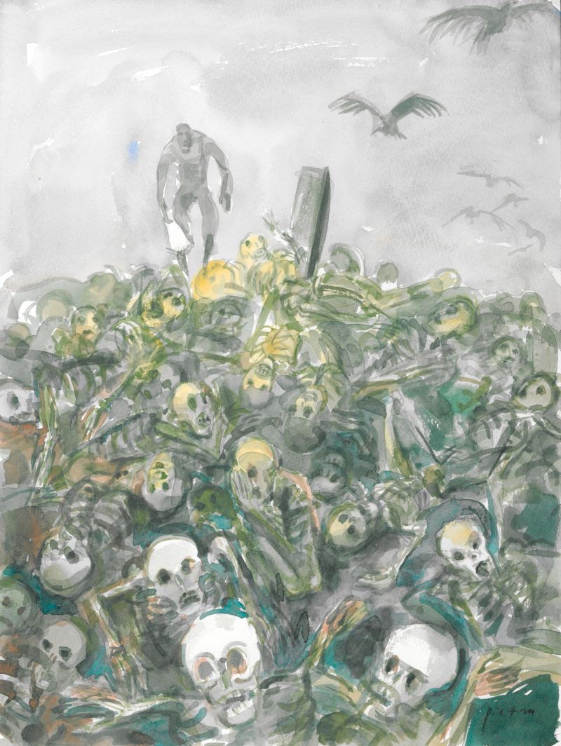 MP 93-7 Golgatha - 48x36