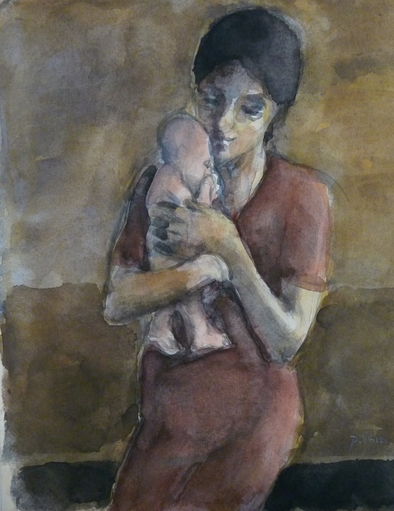 MP 84-266 -Mutter mit Baby - Maria -22x17,5