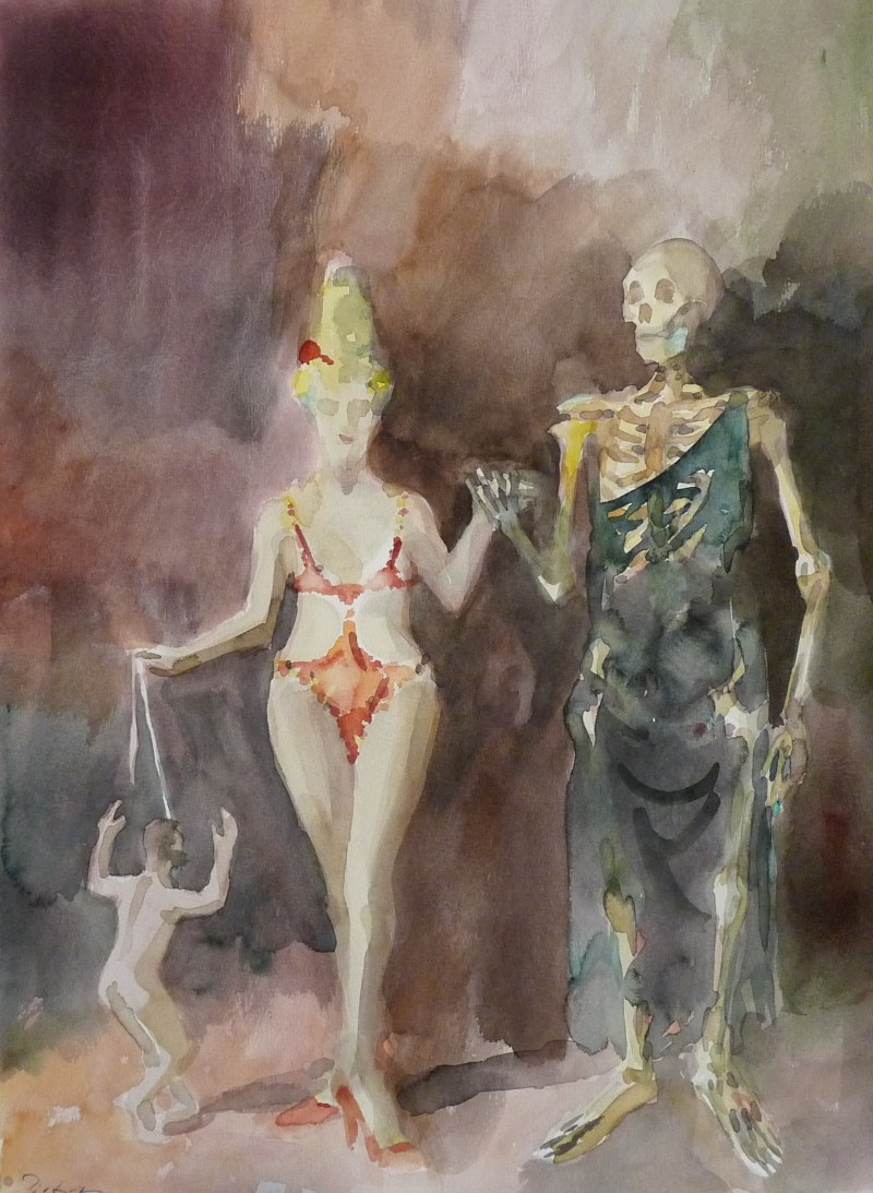 MP 79-181- Hängende Artisten -48x36